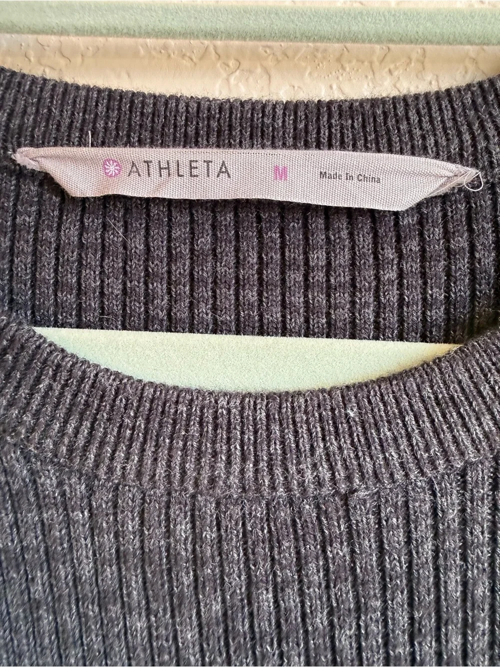 Athleta Gray Sweaterdress